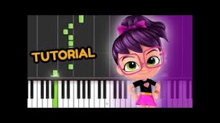 Abby Hatcher Theme - Piano Tutorial