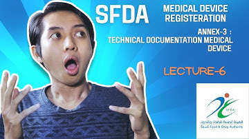 Annex-3 (MD) of SFDA Medical Device Registration Process|Saudi Food & Drug Authority L-6