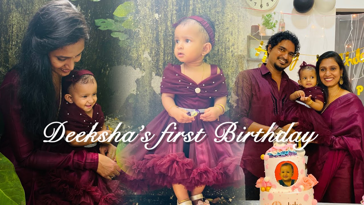 Deeksha turned One 🎂🥰 