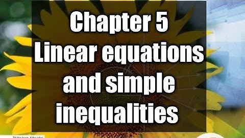 Ex 5A||Q:4(c,d,e,f)||D1 math ||NSM1 ||Chapter #5|| Linear equations and simple inequalities ||
