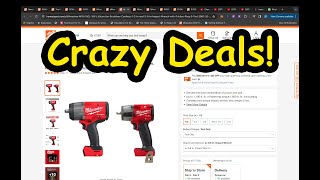 Home Depot Tool Deals Special Buy & More