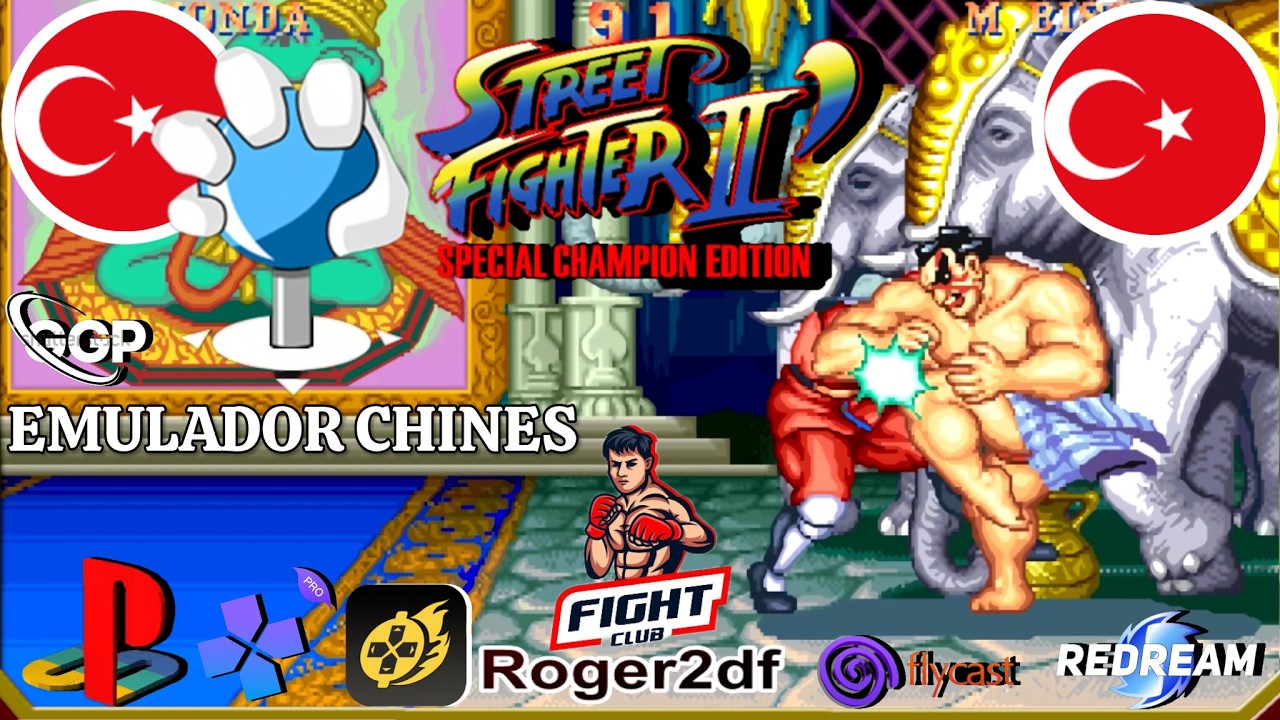 Street Fighter II - Champion Edition (Alpha Magic-F ✅ (( EMULADOR CHINES ))🔴OLHA NIVEL DELES TOP!!!