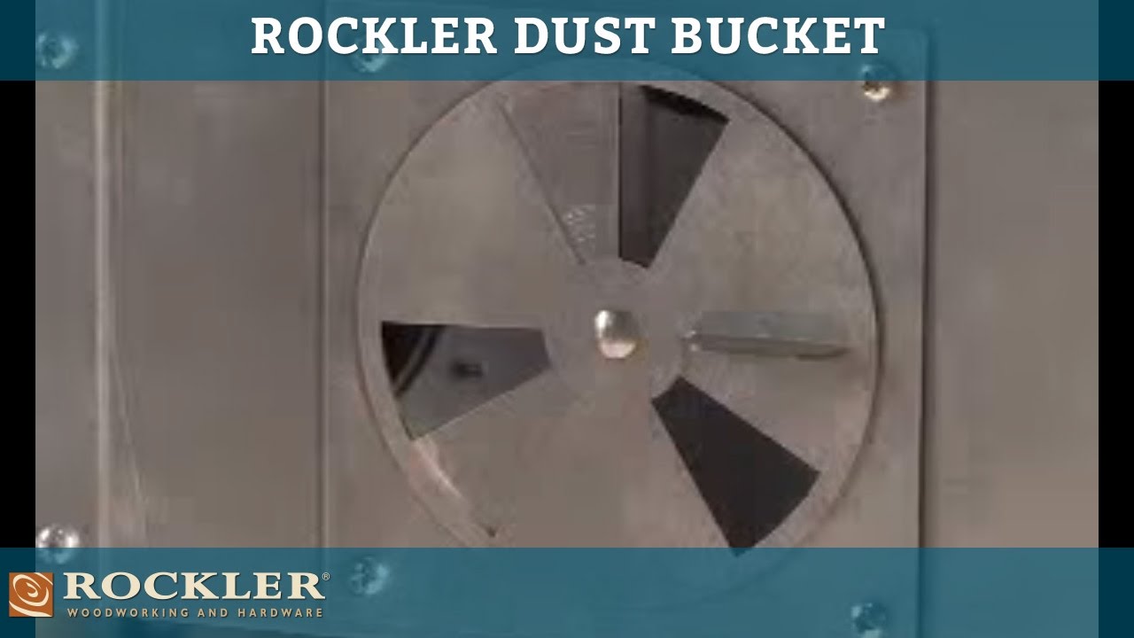 Rockler Dust Bucket - Dust Collection for Router Tables 