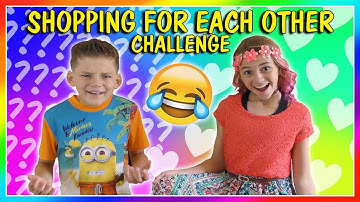SIBLINGS BUY OUTFITS FOR EACH OTHER! | SHOPPING CHALLENGE | We Are The Davises