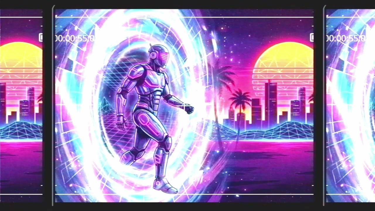 DJ SynthaNatik - High Octane Time Warp | Melodic Pop Cyberpunk Synthwave Soundtrack
