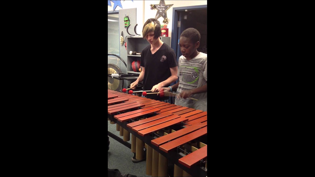 Zelda oot Lost woods on marimba