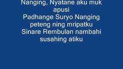 Tembang Tresno Lirik  - Durasi: 6:22. 