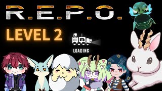 【R.E.P.O.】リポコラボ！再び！ 　銀灰視点　 w/オコセ 縋 鳥居たまご こんぶ 鹿屋メレ【#銀灰兎角 】