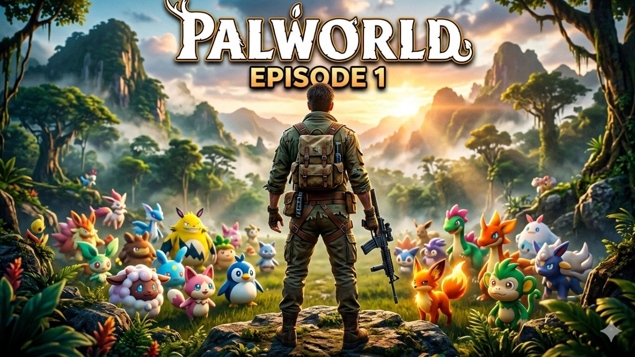 EPIC Palworld Journey STARTS NOW EP-1