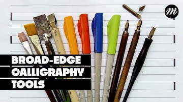 Broad Edge Calligraphy Pens