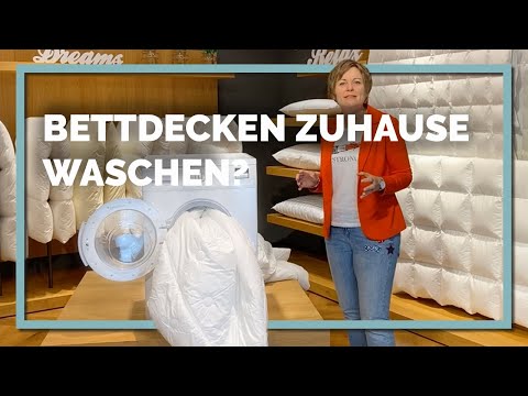 Video: Wie man eine Decke zu Hause wäscht und trocknet?