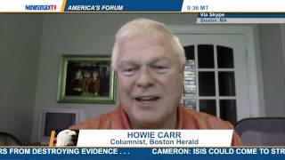 America's Forum |  Howie Carr Columnist for the Boston Herald | Part 1