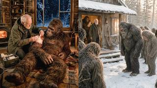 An Old Man Hid An Injured Bigfoot To Protect It From The Army Then A Few Days Later ...