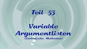Objective-C für Einsteiger - 53 - Argumentlisten (Variadische Methoden) (Xcode, iPhone, iPad)