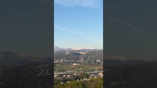 Sunset On Snowy Mountains In Russia?