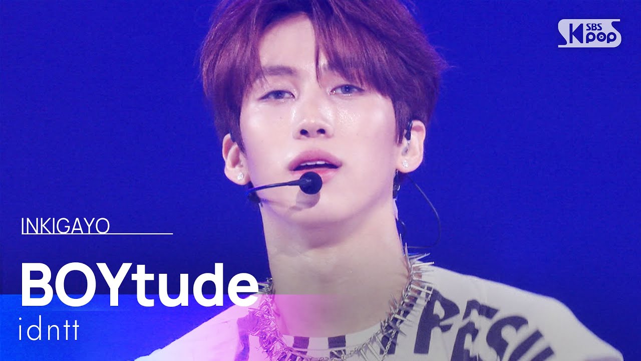 BOYtude - idntt | SBS 250831 방송