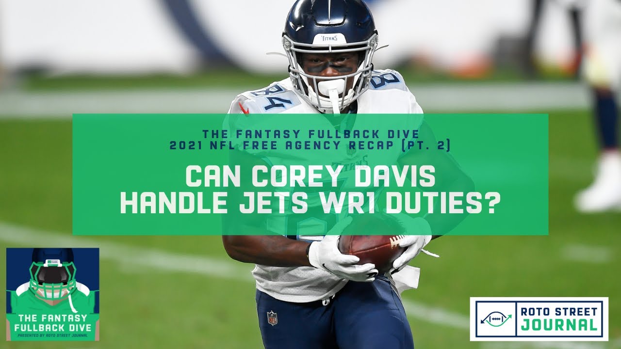 Corey Davis' 2021 Fantasy Outlook Remains in Question as Jets WR1