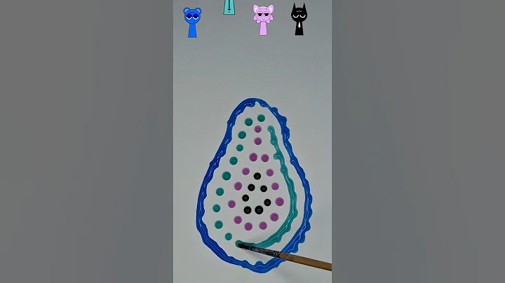 ASMR Color Mixing #sprunki #satisfying #asmr #color #oddlysatisfying