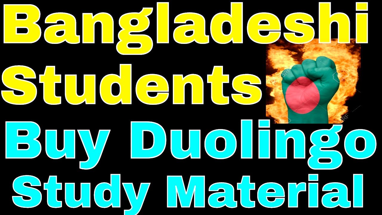 Duolingo For Bangladeshi Students Duolingo English Test Study