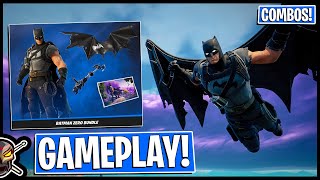 BATMAN ZERO BUNDLE | Gameplay + Combos! Before You Buy (Fortnite Battle Royale)