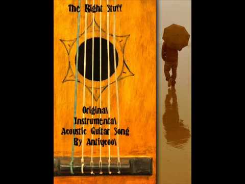 The Right Stuff - Original Instrumental Acoustic Guitar Song - Antiqcool - Friendlymusicman