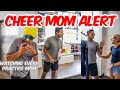 DIFFERENT TYPES OF CHEER MOMS AT PRACTICE!