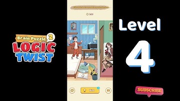 Brain Puzzle 2 Logic Twist Level 4 - Home Alone 🧠 | Walkthrough | SolutionGuruji