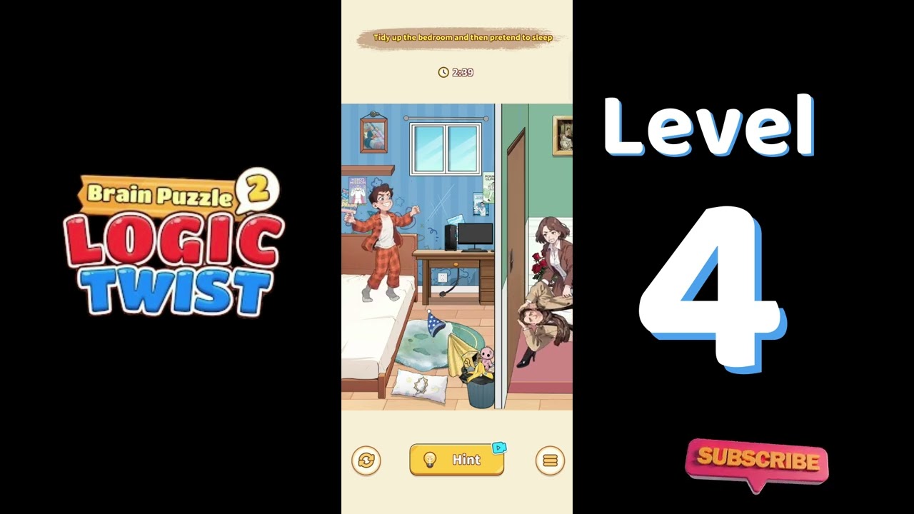 Brain Puzzle 2 Logic Twist Level 4 - Home Alone 🧠 | Walkthrough | SolutionGuruji