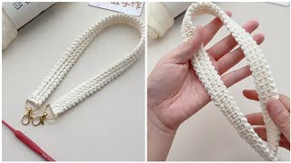 Super Easy Crochet Bag straps  💥⚡Easy and Wonderful Crochet Pattern 🔥 New Design