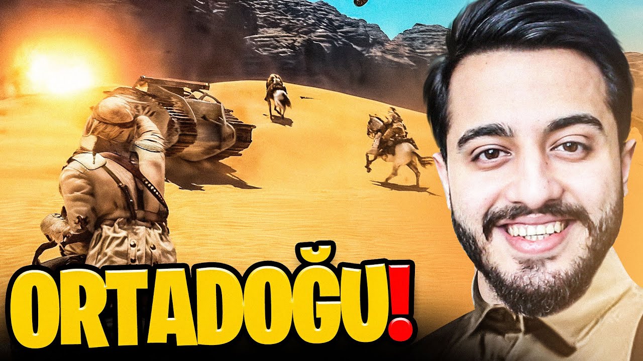 BÜYÜK OSMANLI ORTADOĞU SAVAŞI! İNGİLİZLER BİZİ ÇÖLE KADAR KOVALADI! Battlefield 1 #3