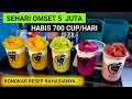 CUMA JUALAN JUS TAPI OMSETNYA NGALAHIN GAJI DPR..!!! 700 CUP LUDES/HARI DAN OMSET 150 JUTA/BLN