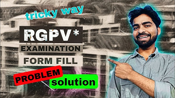 RGPV exam form payment done but not showing | rgpv exam form not sub...| अकाउंट से पैसा कट गया |