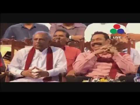 Saman Ekanayaka Kavi Mahinda Rajapaksa Rally