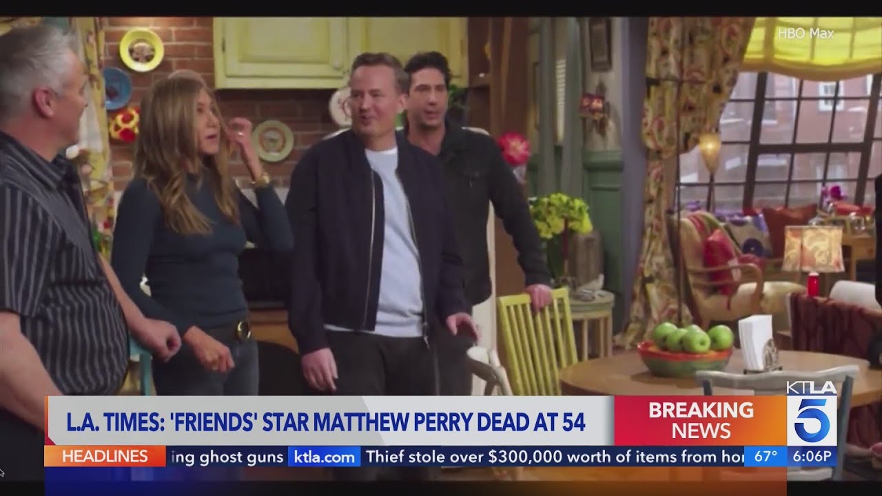 Matthew Perry, 'Friends' star, dead at 54