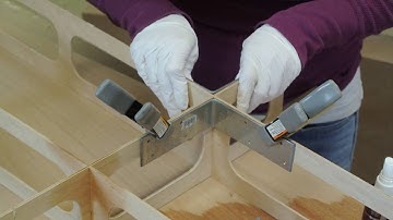 Boardman 14 SUP Construction Video #7: Squaring the Frame