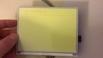 Pimoroni 7-colour E-Ink display