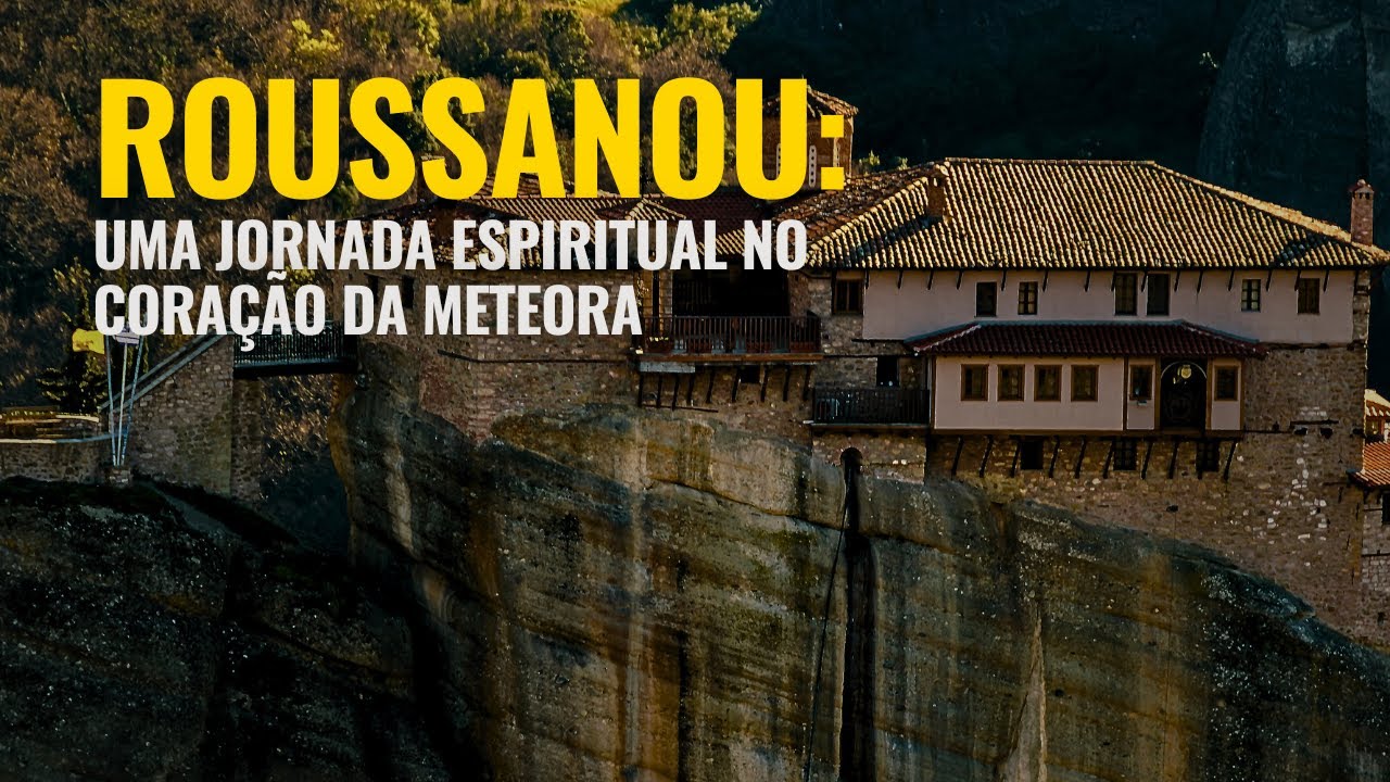 ROUSSANOU:  O MOSTEIRO BRANCO QUE ENCANTA MILHARES DE VISITANTES