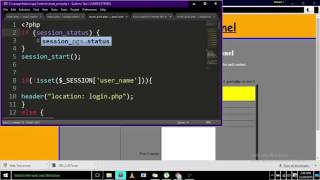 Notice A session already started