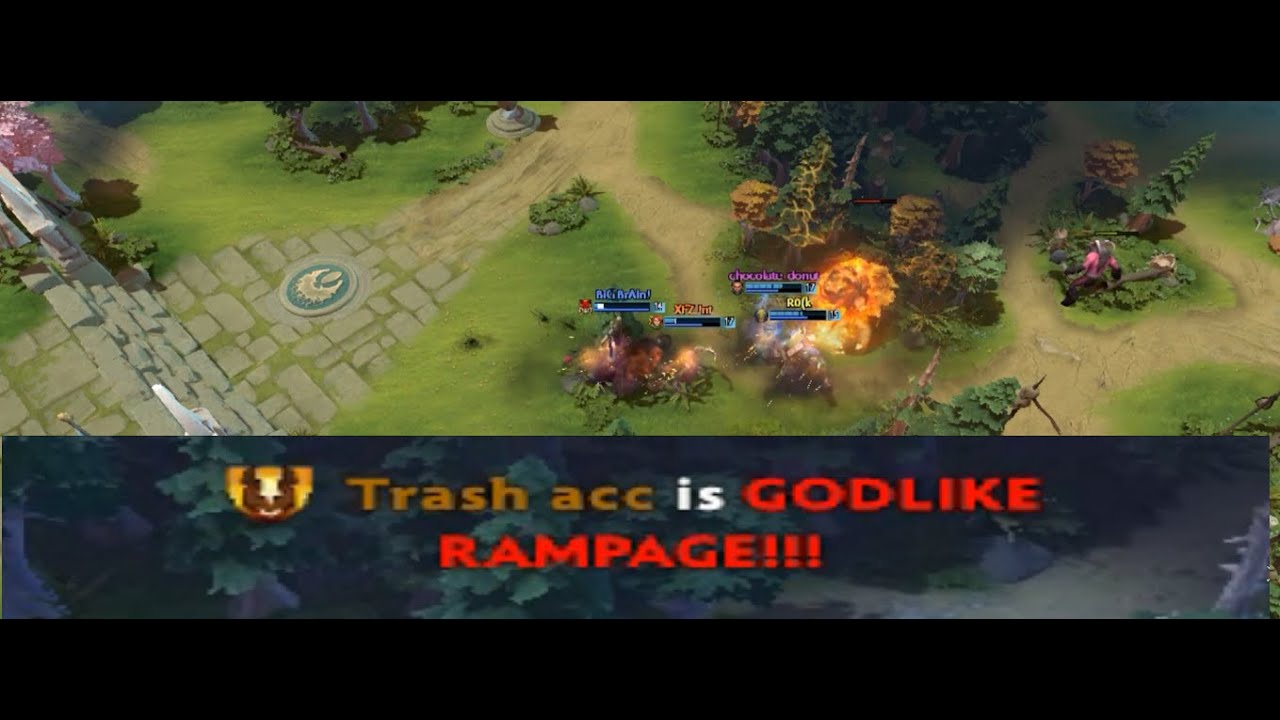 Phoenix solo RAMPAGE, [DotA2] - YouTube