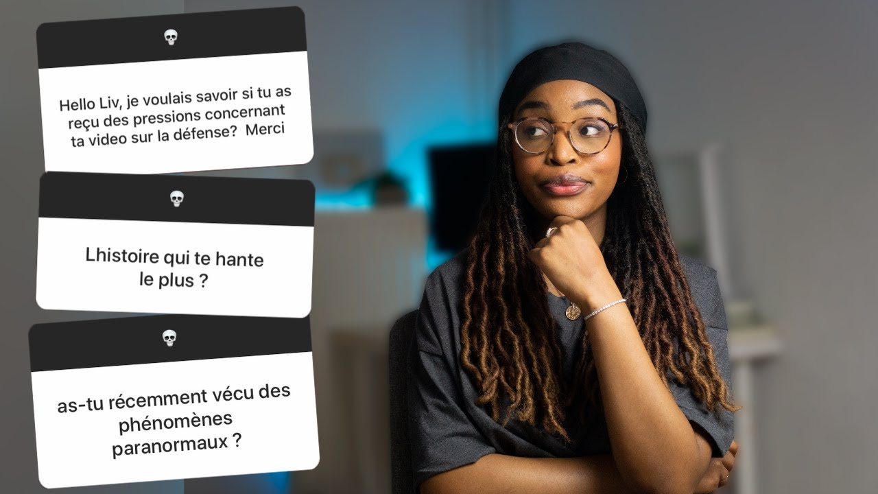 MENACÉE À CAUSE D&rsquo;UNE VIDÉO YOUTUBE…? JE RÉPONDS | LIV