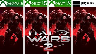 Halo Wars 2 | Xbox One vs Series S vs Series X vs PC Ultra | 4K Graphics Comparison