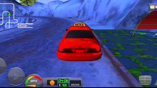 Taxi driver hill station gameplay #taxi #kids #games screenshot 1