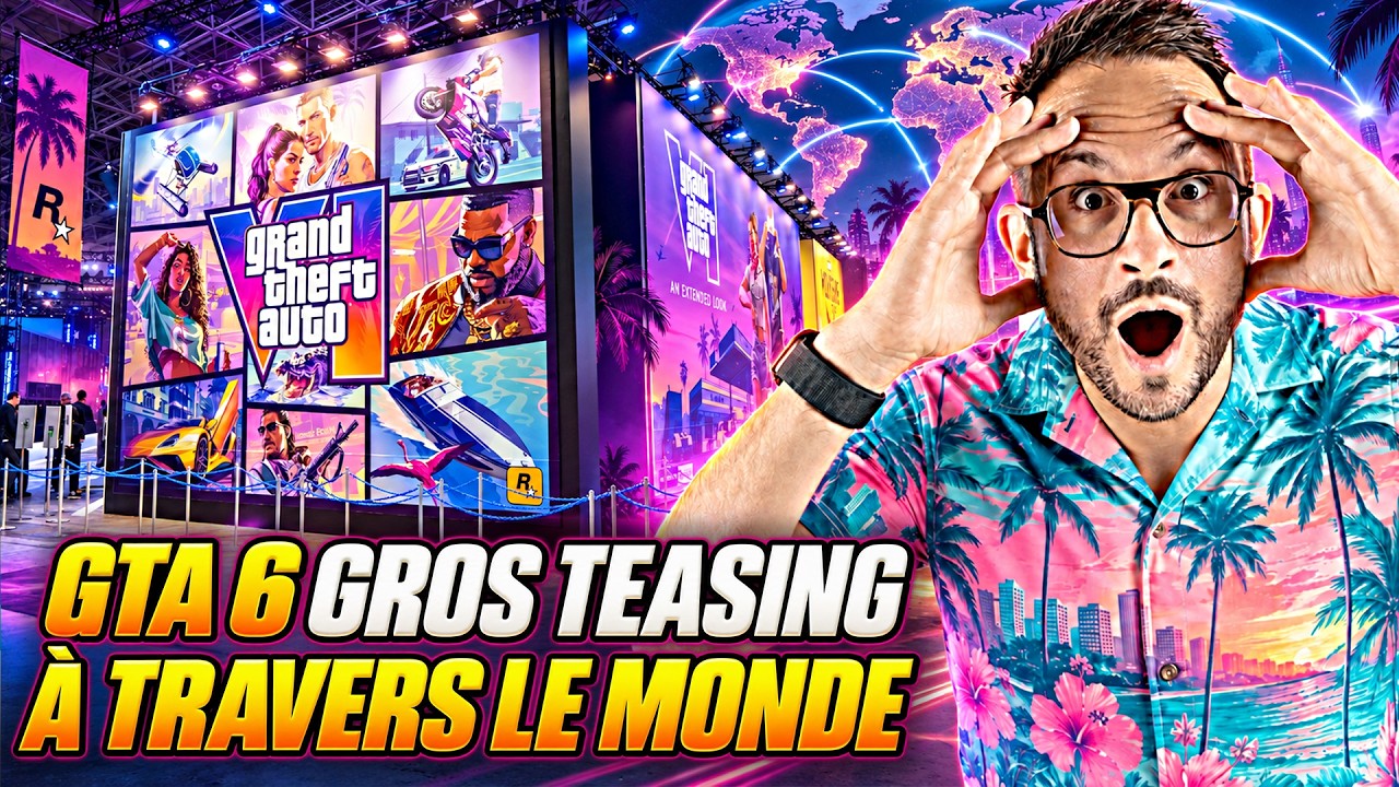 GTA 6 : GROS TEASING + ACCÉLÉRATION dans le MONDE (Japon, USA...)
