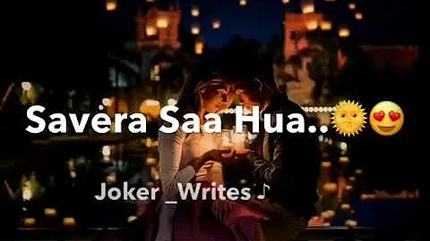 Sad Whatsapp Status/Khali Hath Hai Tu Humsafar With Lyrics