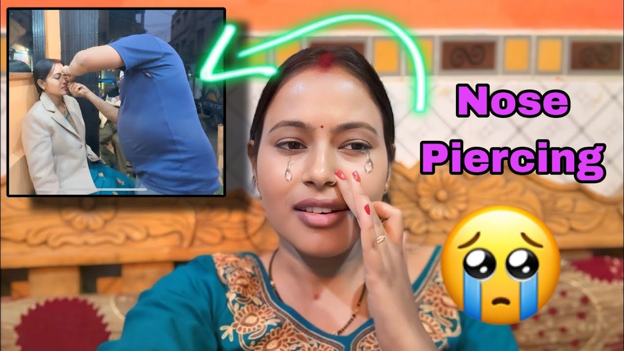Nose Piercing ( नाक छिदवाना ) itne saal bad q karwaya ??
