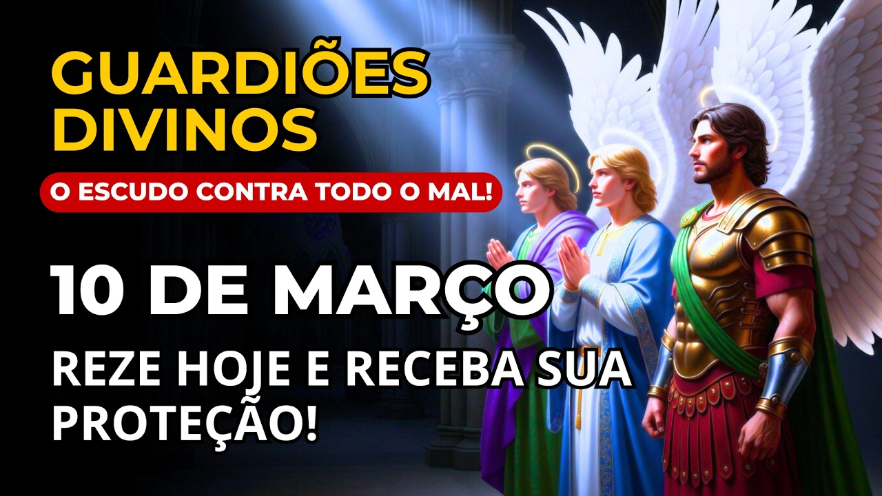 Os 3 Arcanjos RESGATAM sua Paz e Alegria HOJE — Reze Comigo