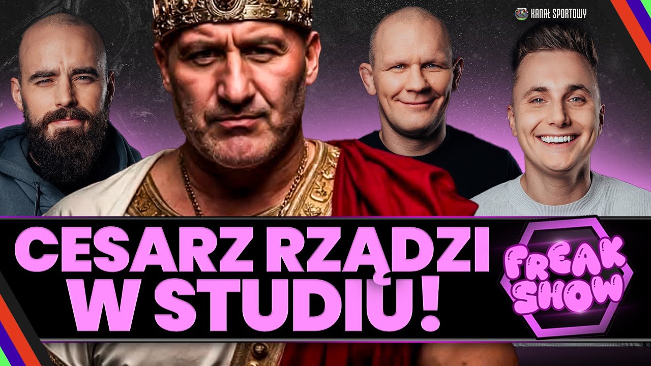 MARCIN NAJMAN GOŚCIEM FREAK SHOW! TURSKI, MŚCIWUJEWSKI I PASTERNAK ZAPRASZAJĄ!