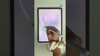 Procreate tutorial: Requested Personalise Caligraphy art for Shrinika🖌#procreate #procreatetutorial