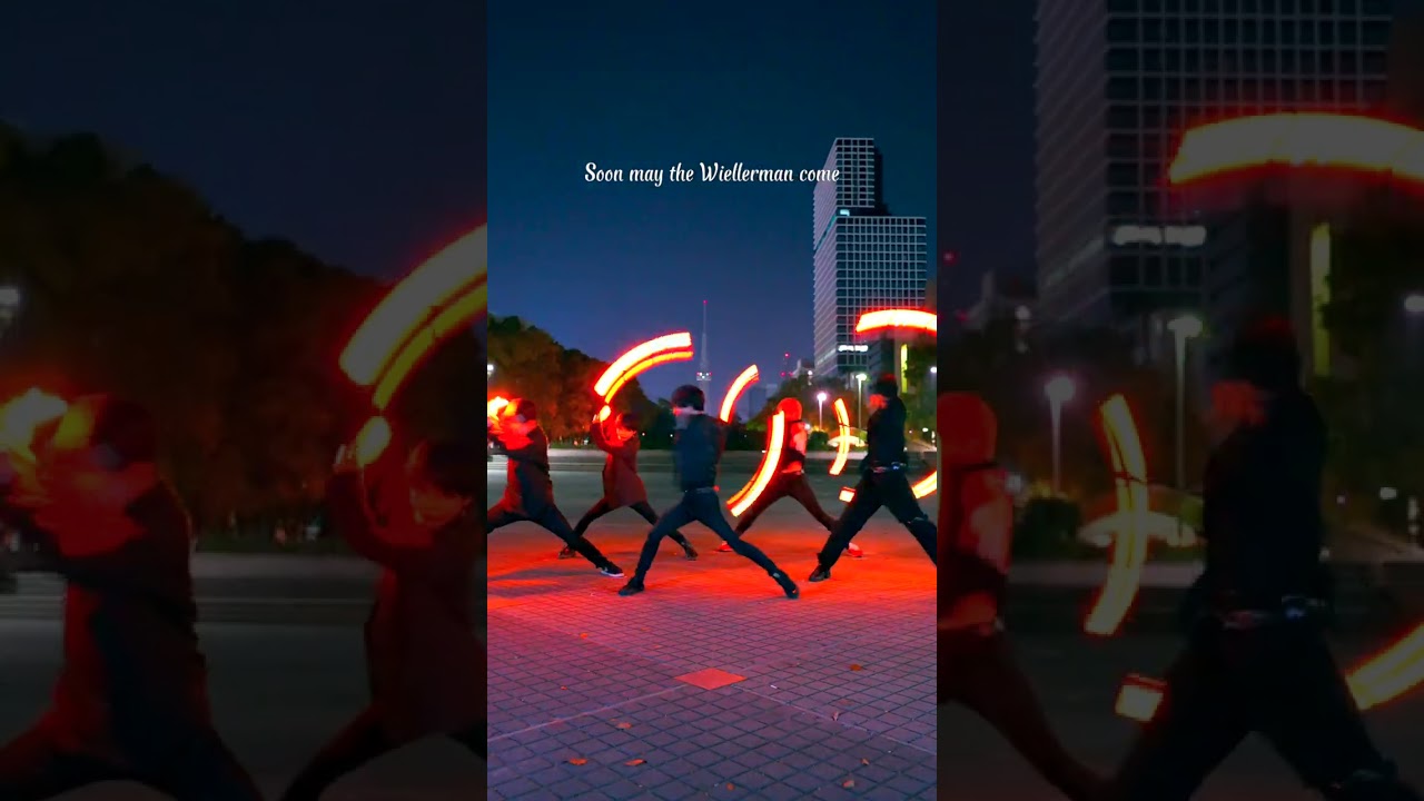 【Wotagei paformance】Nathan Evans - Wellerman (Sea Shanty)【若丸 こいる ほーくあい iza 白アルス】