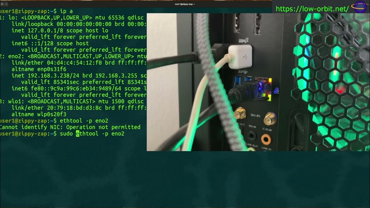 Ethtool Command Linux YouTube